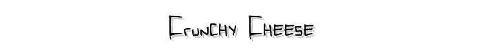 Crunchy Cheese font